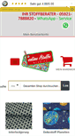 Mobile Screenshot of online-stoffe.de